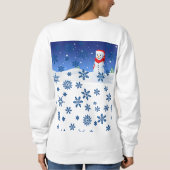 Sweatshirt Snowman (Rückseite)