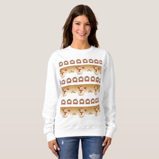 Sweatshirt Snowman (Vorne ganz)