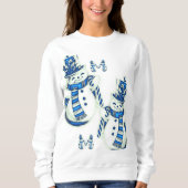 Sweatshirt Snowman (Vorderseite)