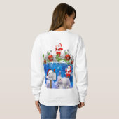 Sweatshirt Snowman (Schwarz voll)