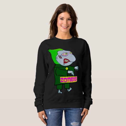 Sweatshirt T - Shirt Zombibi (Vorne ganz)