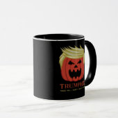 Sweatshirt, Trumpkin, Halloween Merch Tasse (VorderseiteRechts)