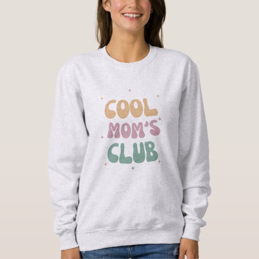 Sweatshirt, Tshirt der coolen Mama (Vorderseite)