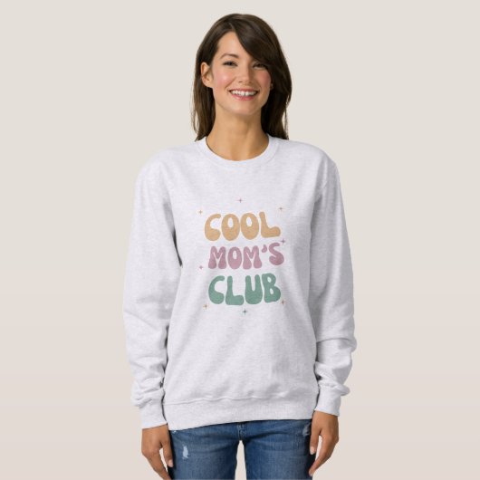 Sweatshirt, Tshirt der coolen Mama (Vorne ganz)
