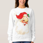 Sweatshirt Vintag Santa (Vorderseite)