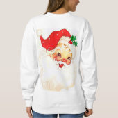 Sweatshirt Vintag Santa (Rückseite)