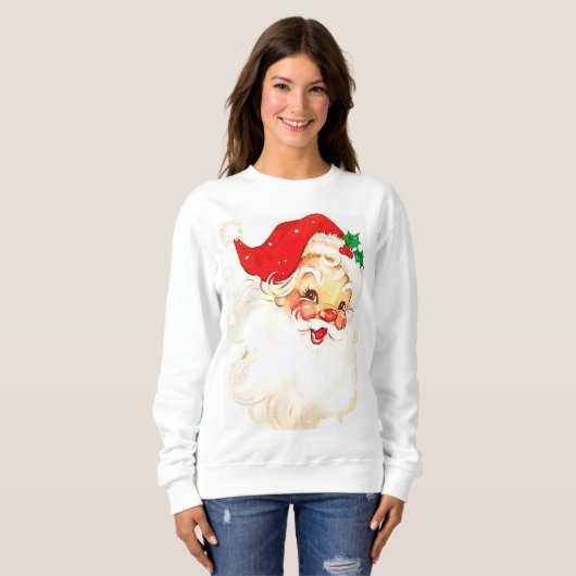 Sweatshirt Vintag Santa (Vorne ganz)