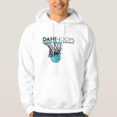 Sweatshirt - Weiß - Dani Hoops Basketball (Vorderseite)