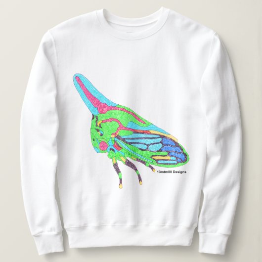 Sweatshirt (weiß) - Eichenbaumhauer (Design vorne)