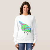 Sweatshirt (weiß) - Eichenbaumhauer (Vorne ganz)