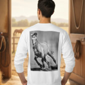 Sweatshirt with horse
