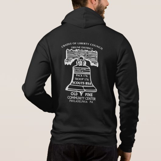 Sweatshirt - Zipped Personalized (Rückseite)