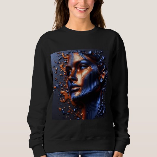 Sweatshirts für Frauen Art Expression 3 (Vorderseite)