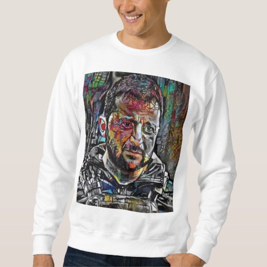 Sweatshirts Volodymyr Zelensky art (Vorderseite)