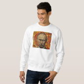 Sweatshirts Wladimir Putin Abstrakte Kunst (Vorne ganz)