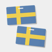 Sweden flag ausweis (Vorder- & Rückseite)