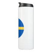 Sweden Flag Thermosbecher (Nach rechts gedreht)