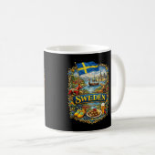 Sweden Kaffeetasse (VorderseiteRechts)