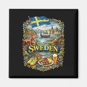 Sweden Magnet (Vorne)