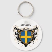 Sweden [personalize] schlüsselanhänger (Vorderseite)