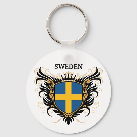 Sweden [personalize] schlüsselanhänger (Vorderseite)