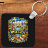 Sweden Schlüsselanhänger (Rückseite)