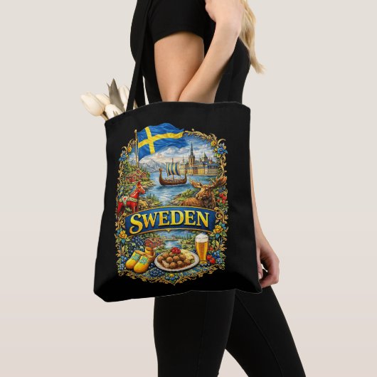 Sweden Tasche (Von Nahem)