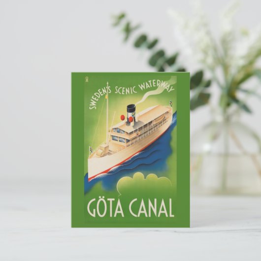 Sweden Vintage Travel postcard Postkarte (Stehend Vorderseite)