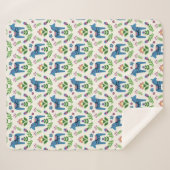 Swedish Dala Horses Blue Sherpadecke (Vorderseite (Horizontal))