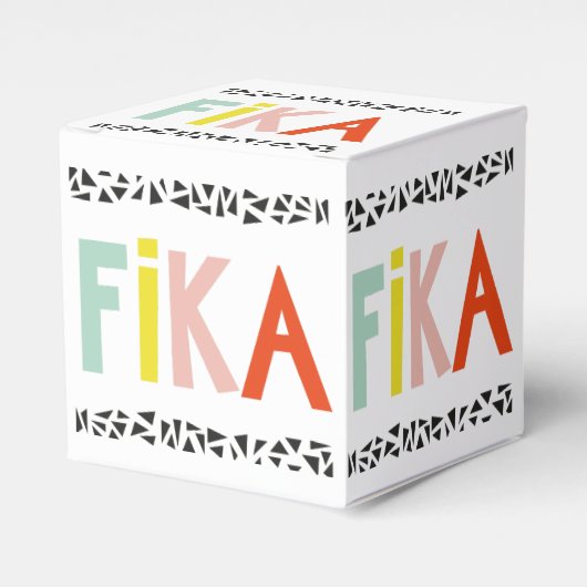 Swedish Fika Colors Geschenkschachtel (Vorderseite)