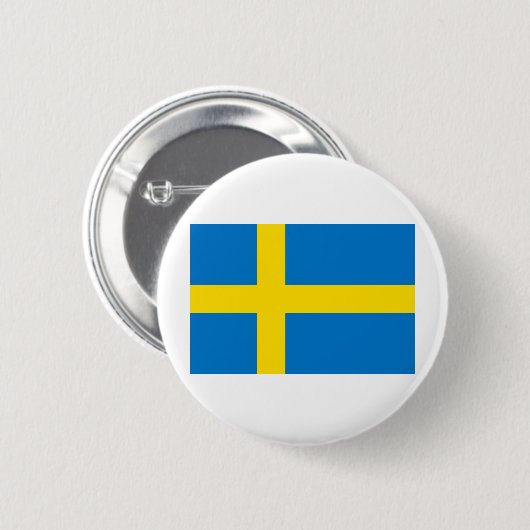 Swedish Flag Button (Vorne & Hinten)