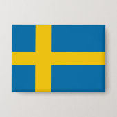 Swedish Flag Button (Vorderseite)