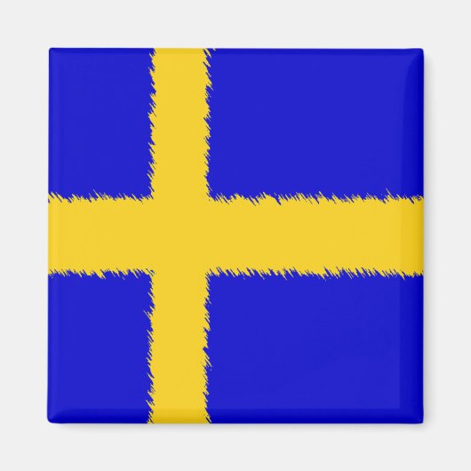 Swedish Flag Magnet (Vorne)