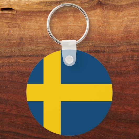 Swedish Flag Schlüsselanhänger (Vorderseite)