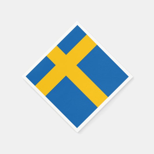 Swedish Flag Serviette (Ecke)