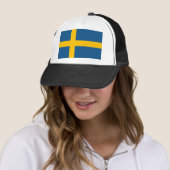 Swedish Flag Truckerkappe (Beispiel)