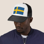 Swedish Flag Truckerkappe (Beispiel)