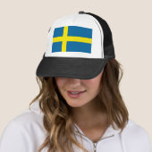 Swedish Flag Truckerkappe (Beispiel)