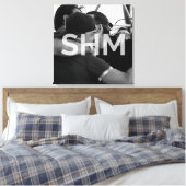 Swedish House Mafia Canvas Leinwanddruck (Insitu (Schlafzimmer))