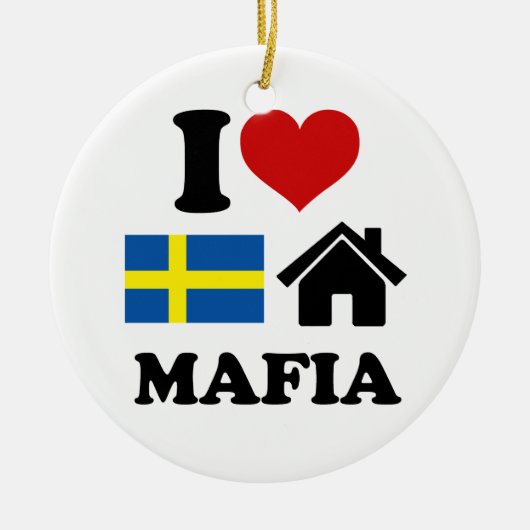 Swedish House Music Keramikornament (Vorne)