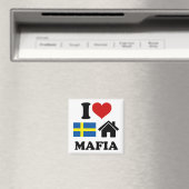 Swedish House Music Magnet (In Situ (Geschirrspüler))