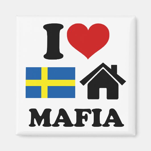 Swedish House Music Magnet (Vorne)