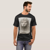 Swedish Stone Lion Stockholm Fotograf T-Shirt (Vorne ganz)