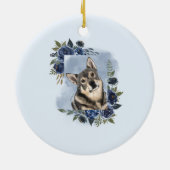 Swedish Vallhund Keramik Ornament (Hinten)
