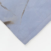 Swedish Vallhund Let It Snow Christmas Fleecedecke (Ecke)