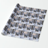Swedish Vallhund Let It Snow Christmas Geschenkpapier (Ungerollt)