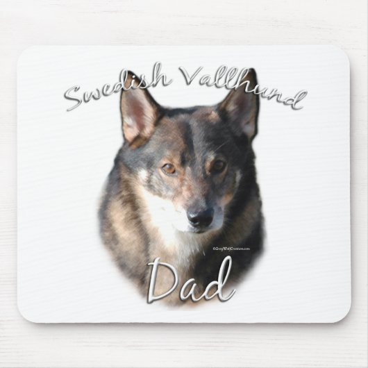 Swedish Vallhund Vater 2 Mousepad (Vorne)