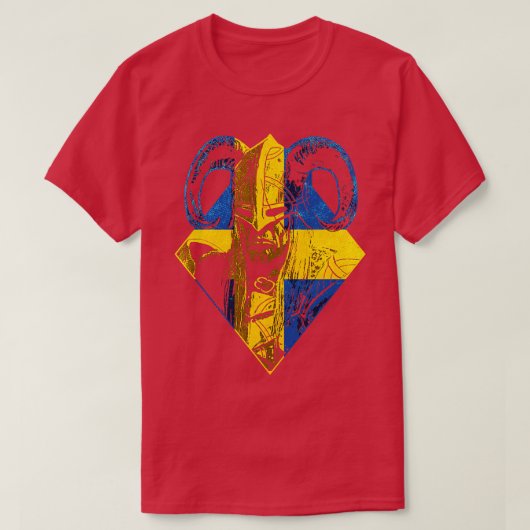 Swedish Viking Warrior 7 T-Shirt (Design vorne)
