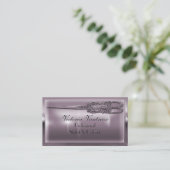 Sweedlepiper Eitelkeit Scissor 3,5" x 2" elegant Visitenkarte (Stehend Vorderseite)