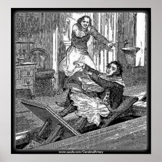 Sweeney Todd-Barbers Chair Penny Dreadful Poster